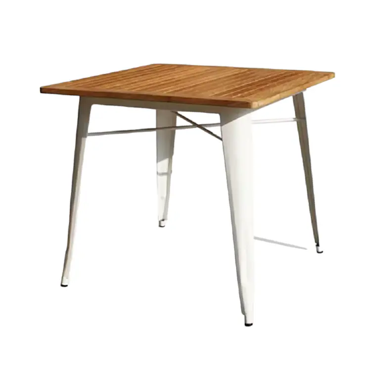Mesa Cuadrada Tolix 80x80 cm 2