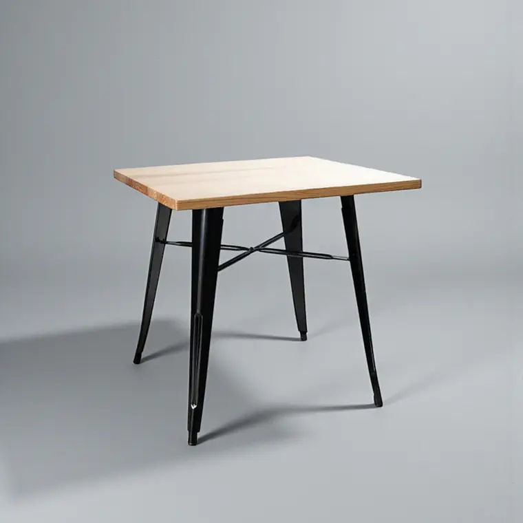 Mesa Cuadrada Tolix 80x80 cm 3