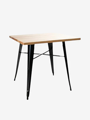 Mesa Cuadrada Tolix 80x80 cm