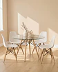 Comedor Redondo Vidrio Eames con Sillas Eames - Miniatura 8