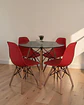 Comedor Redondo Vidrio Eames con Sillas Eames - Miniatura 10