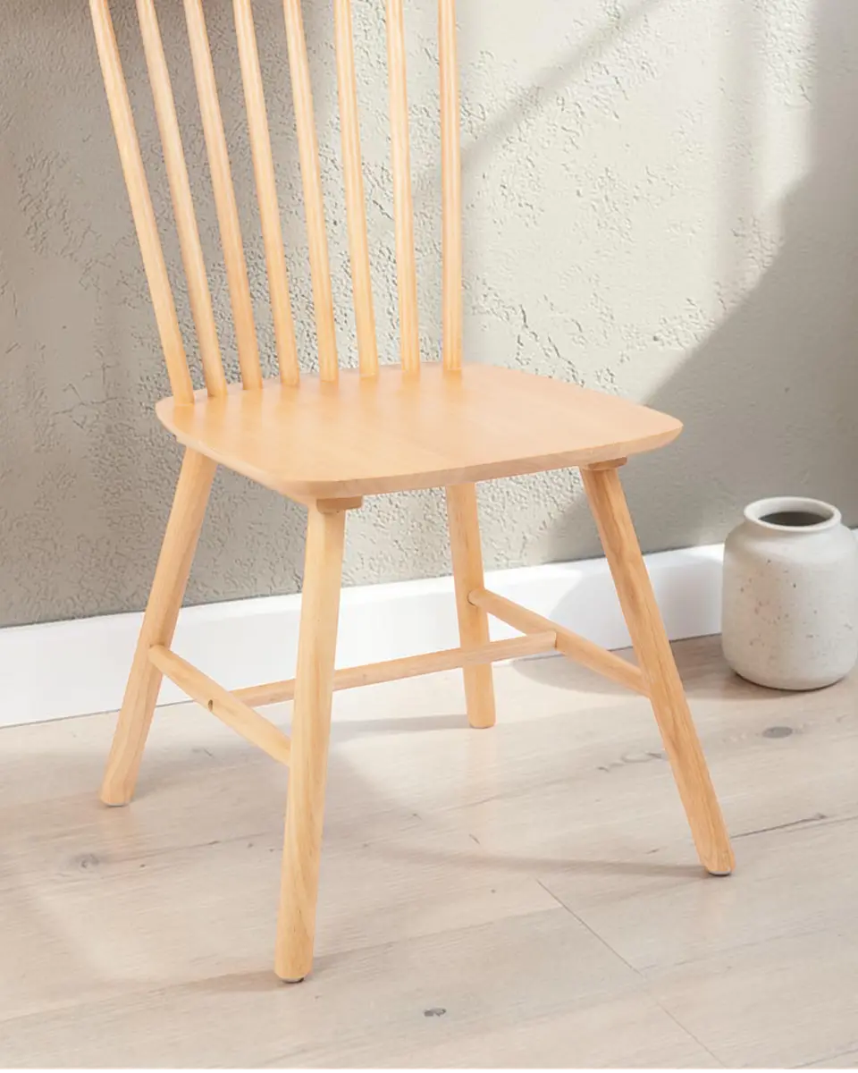 Silla Windsor Madera Minimalista 3