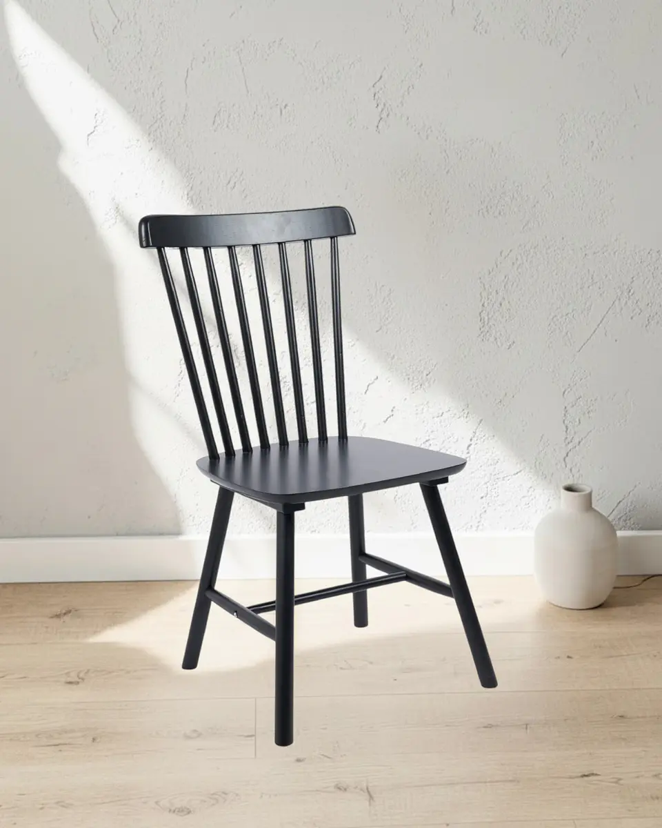 Silla Windsor Madera Minimalista 4