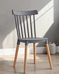 Silla Windsor Polipropileno con Patas de Madera - Miniatura 5