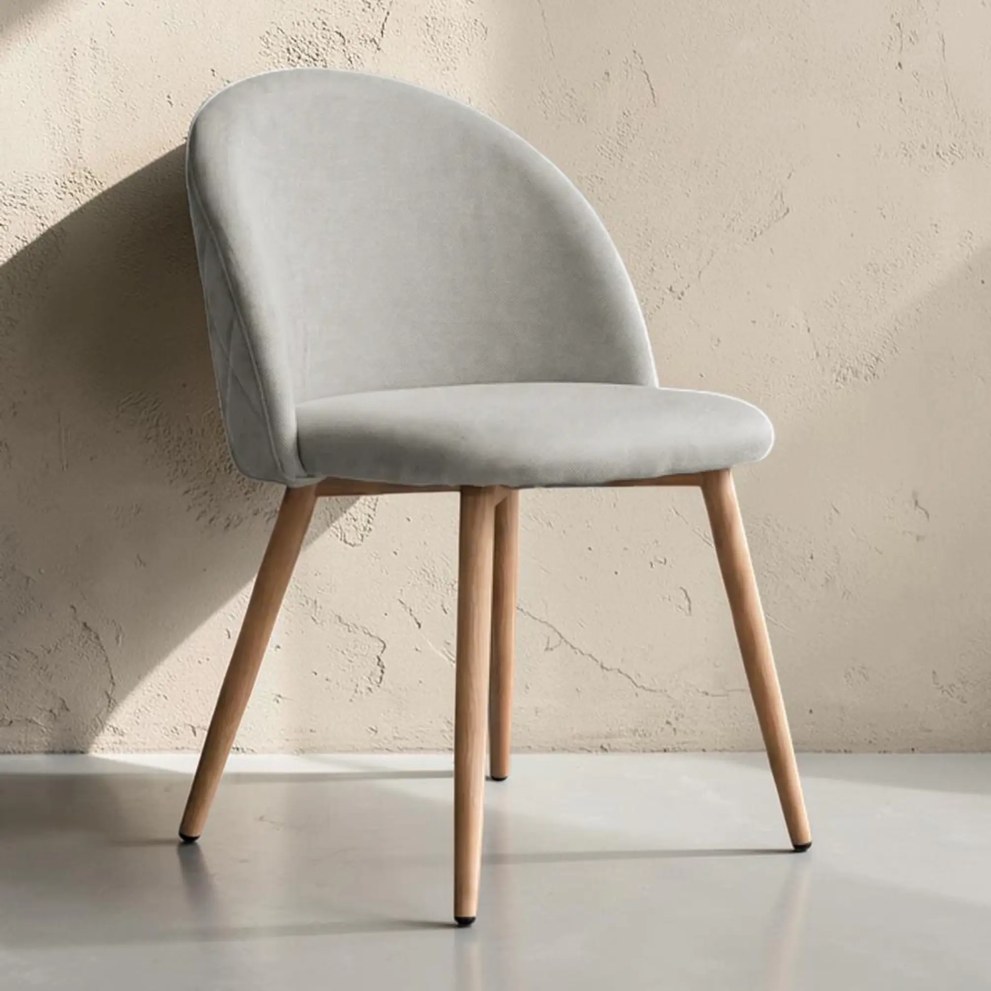 Silla Comedor Luxury Lino Tapizada 1