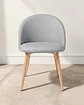 Silla Comedor Luxury Wood Lino - Miniatura 2