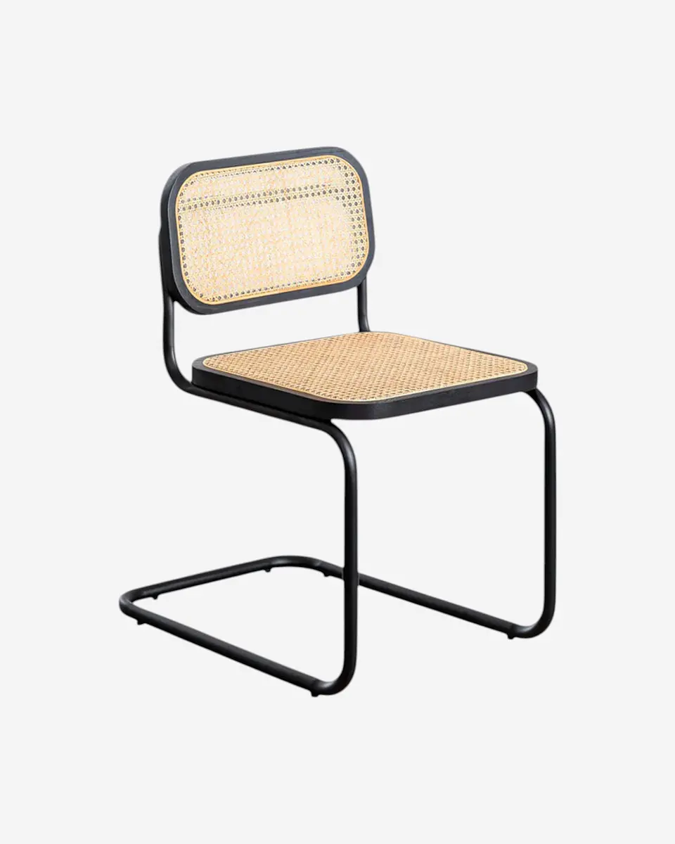 Silla Breuer Madera y Ratán 2