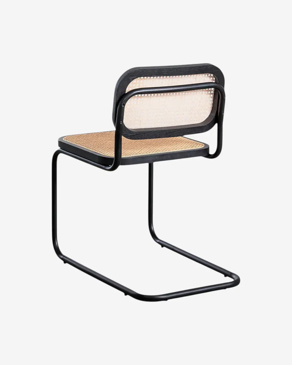 Silla Breuer Madera y Ratán 6