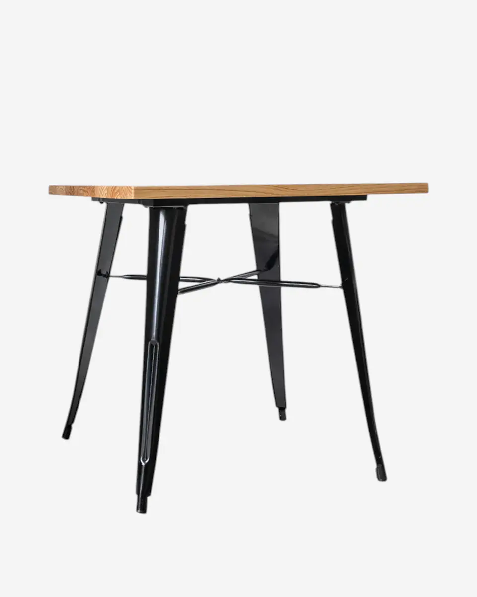 Mesa Cuadrada Tolix 80x80 cm 2