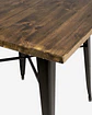 Comedor Cuadrado Tolix Madera con Sillas Tolix - Miniatura 4