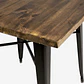 Comedor Cuadrado Tolix Madera con Sillas Tolix - Miniatura 4