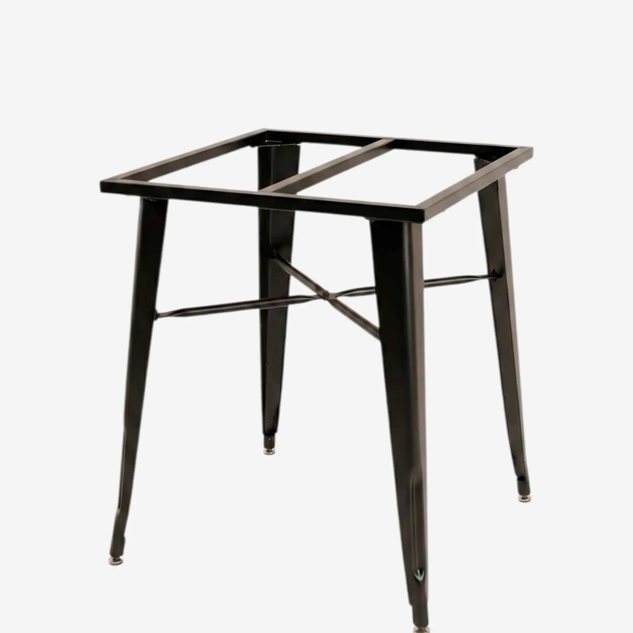 Comedor Cuadrado Tolix Madera con Sillas Tolix 7