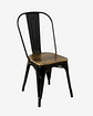 Comedor Cuadrado Tolix Madera con Sillas Tolix - Miniatura 9