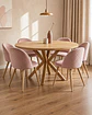 Comedor Redondo Madrid Madera con Sillas Luxury Wood - Miniatura 13