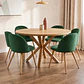 Comedor Redondo Madrid Madera con Sillas Luxury Wood - Miniatura 14