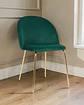 Silla Comedor Luxury Gold Felpa - Miniatura 8