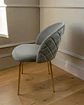 Silla Comedor Luxury Gold Felpa - Miniatura 3