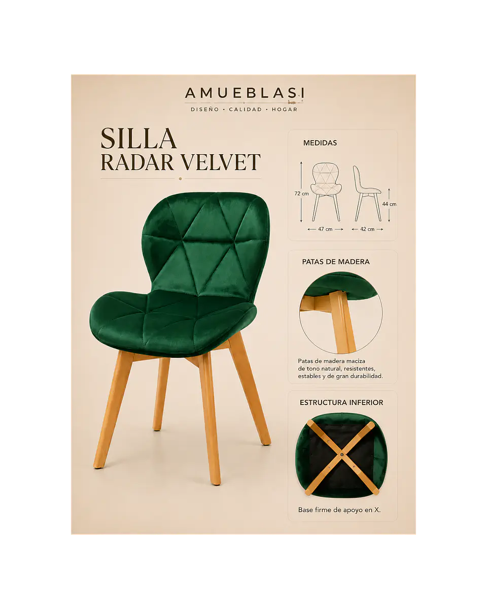 Silla Radar Velvet 5
