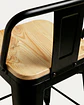 Taburete Tolix Asiento de Madera 66 cm - Miniatura 5
