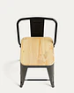 Taburete Tolix Asiento de Madera 77 cm - Miniatura 6