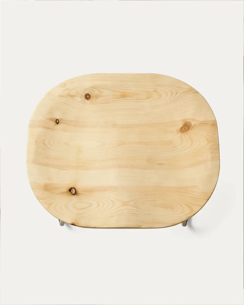 Taburete Nara para Barra y Cocina Madera-Metal 66 cm 4