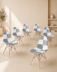 Pack 6 Sillas Patchwork - Miniatura 2