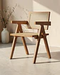 Silla Chandigarh Madera - Miniatura 1
