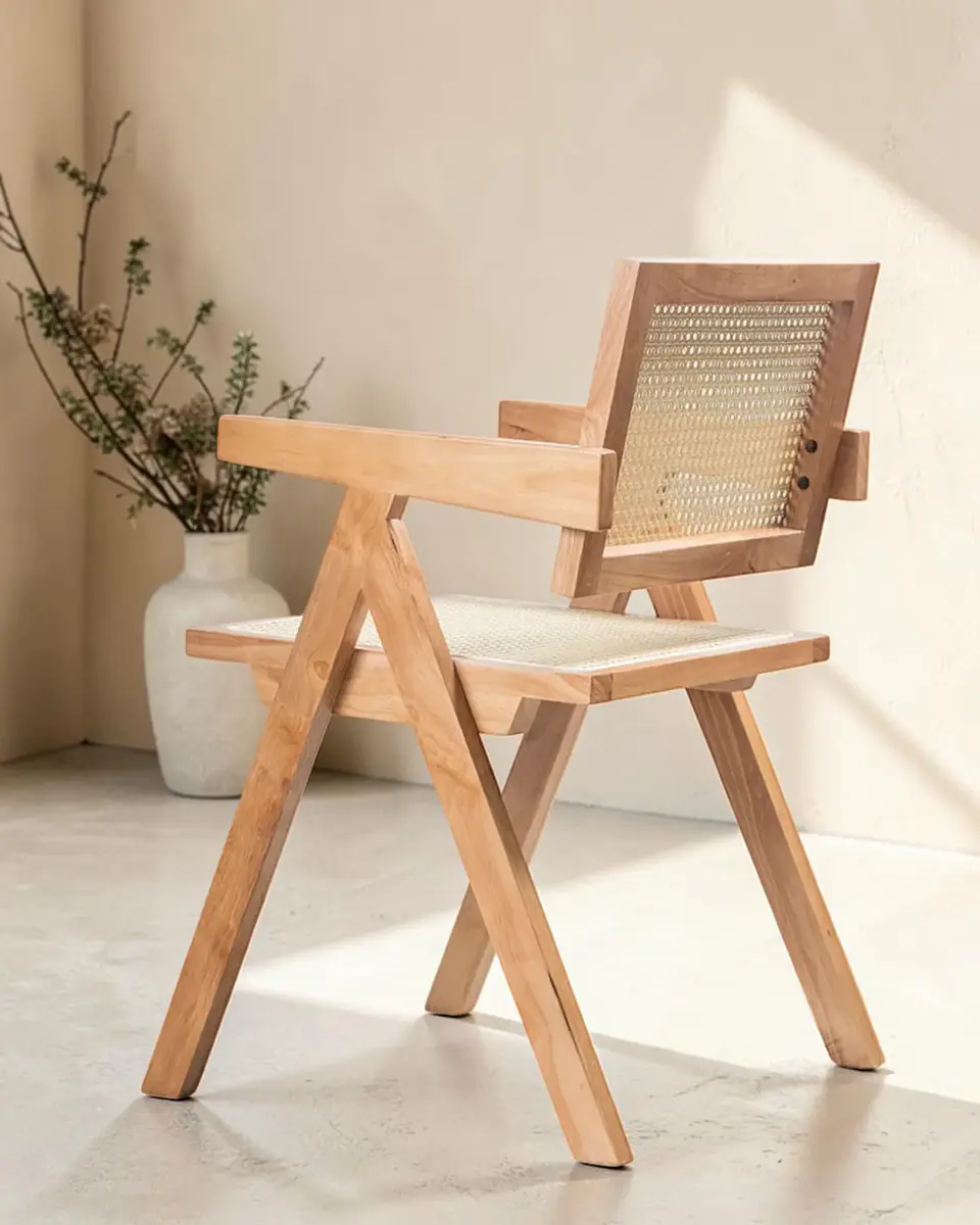 Silla Chandigarh Madera 3