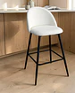 Taburete Luxury Velvet con Patas Negras 65 cm - Miniatura 3