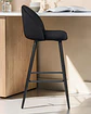 Taburete Luxury Velvet con Patas Negras 65 cm - Miniatura 4