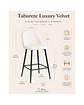 Taburete Luxury Velvet con Patas Negras 65 cm - Miniatura 7