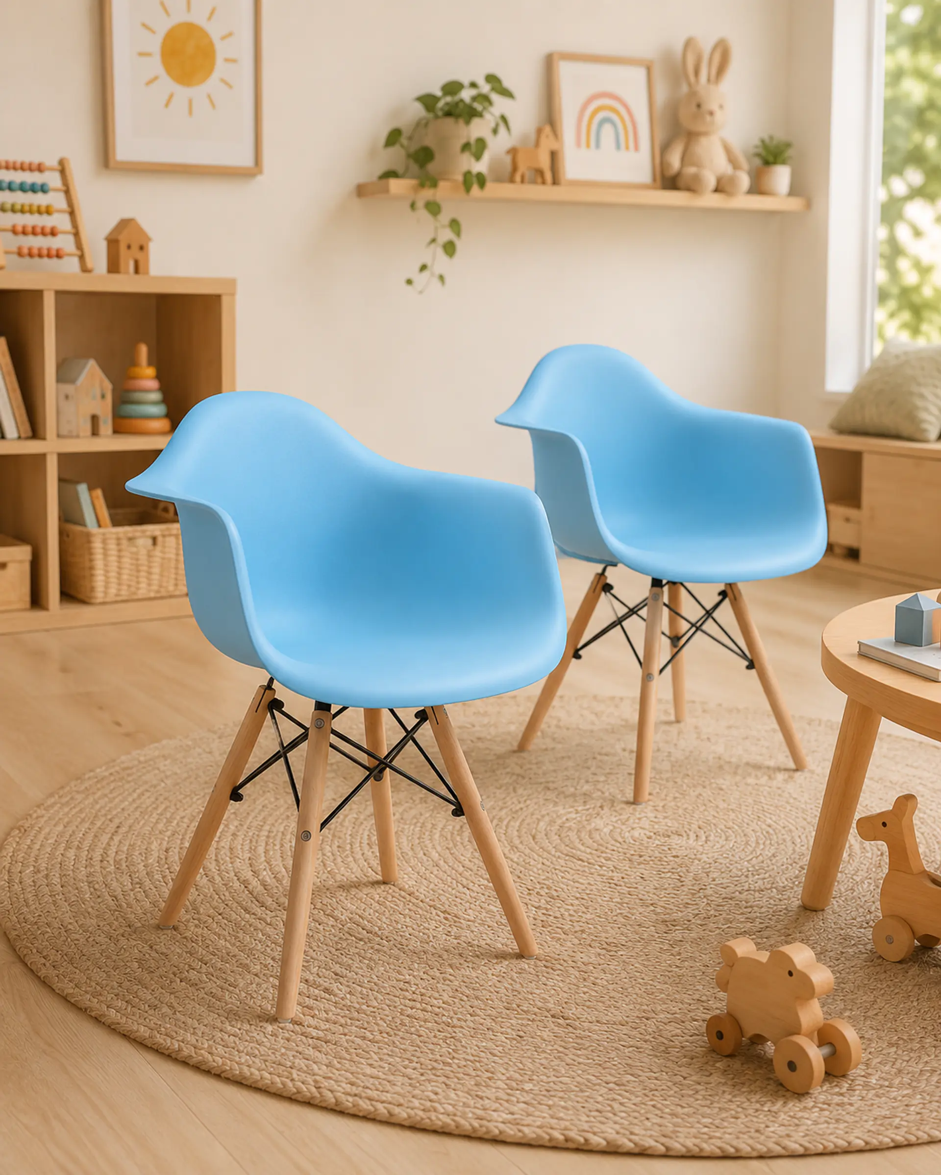 Pack 2 Butaca Eames Niños 1