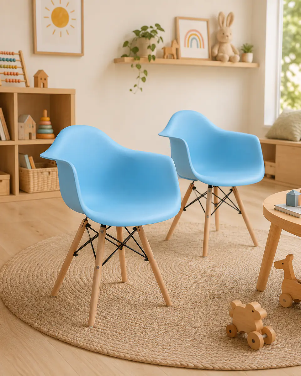 Pack 2 Butaca Eames Niños 1