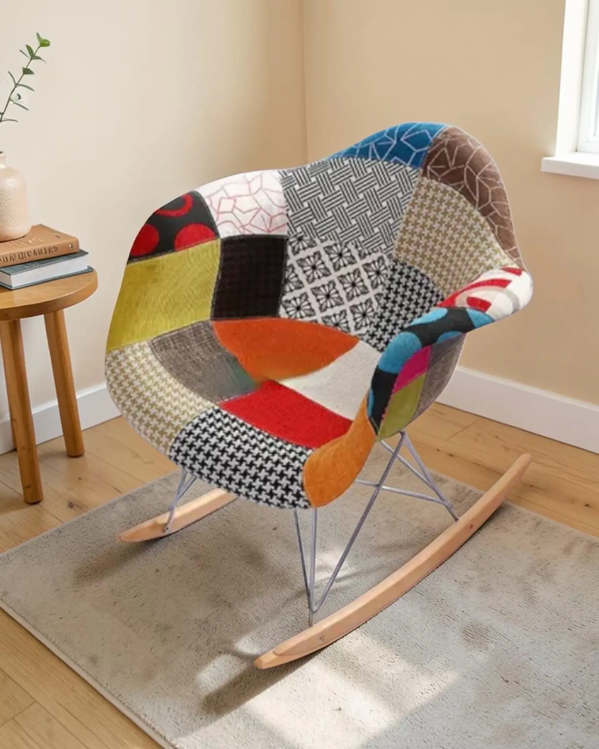 Butaca Mecedora Patchwork 5