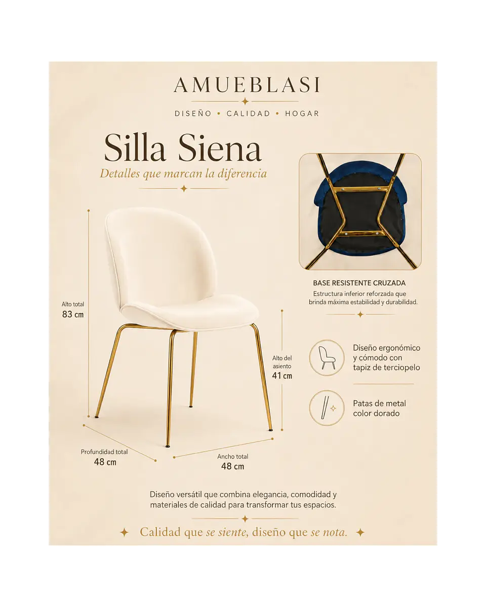 Silla Siena 8
