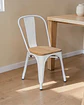 Silla Tolix con Madera - Miniatura 1