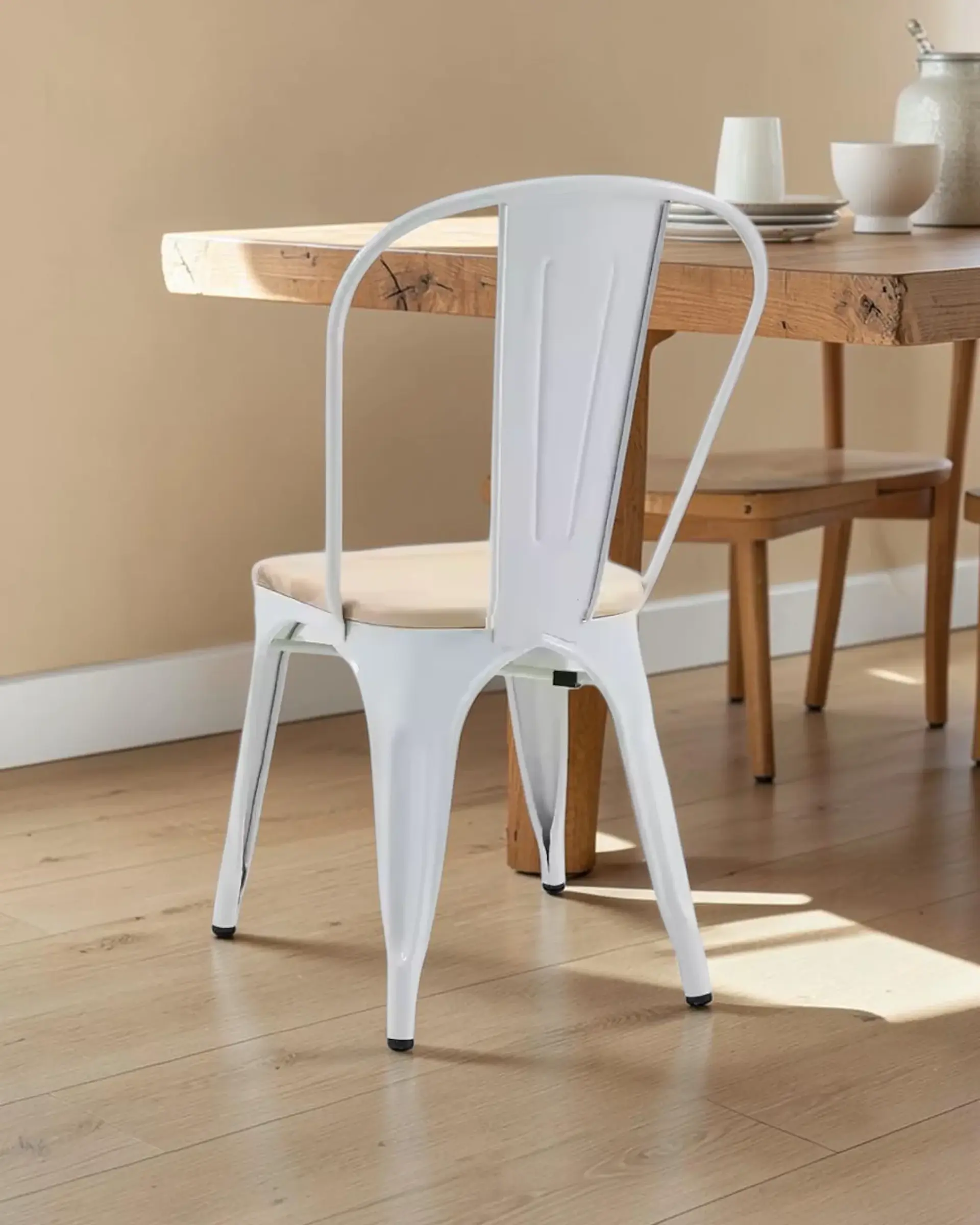 Silla Tolix con Madera 3
