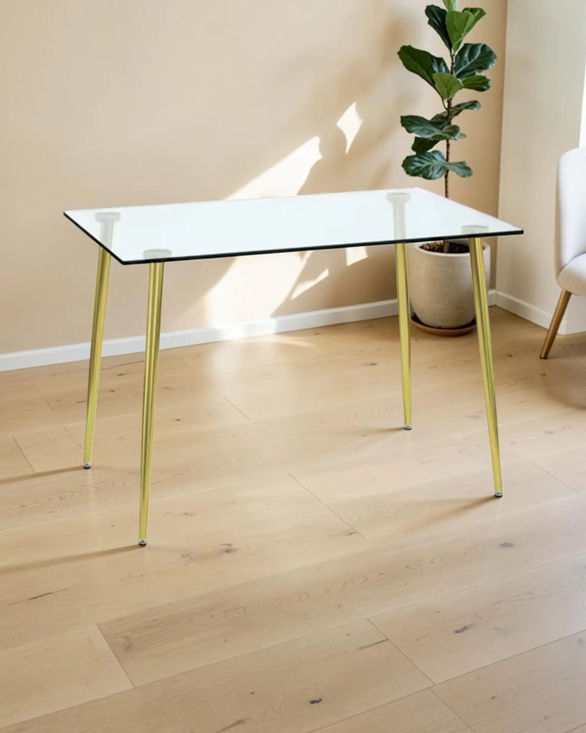 Mesa Rectangular Vidrio Paris  3
