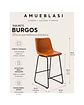Taburete Burgos 66 cm - Miniatura 9