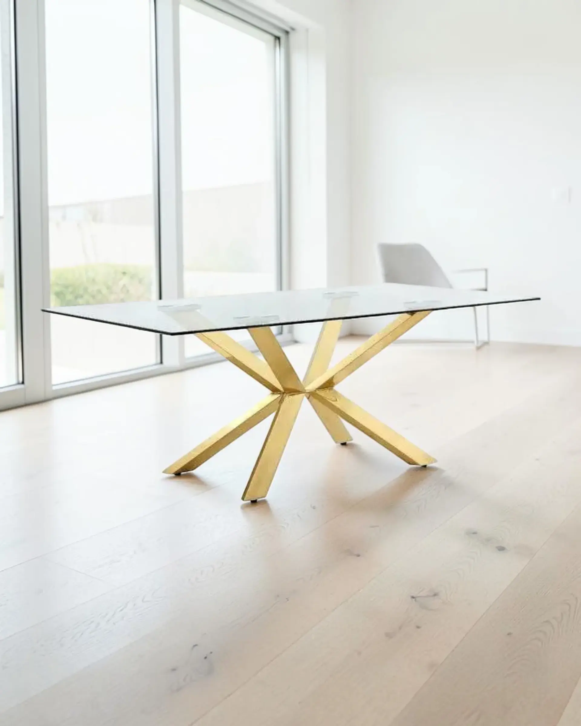 Mesa Rectangular Vidrio Madrid 4
