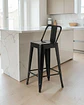 Taburete Tolix con Respaldo 66 cm - Miniatura 1