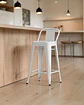 Taburete Tolix con Respaldo 77 cm - Miniatura 4