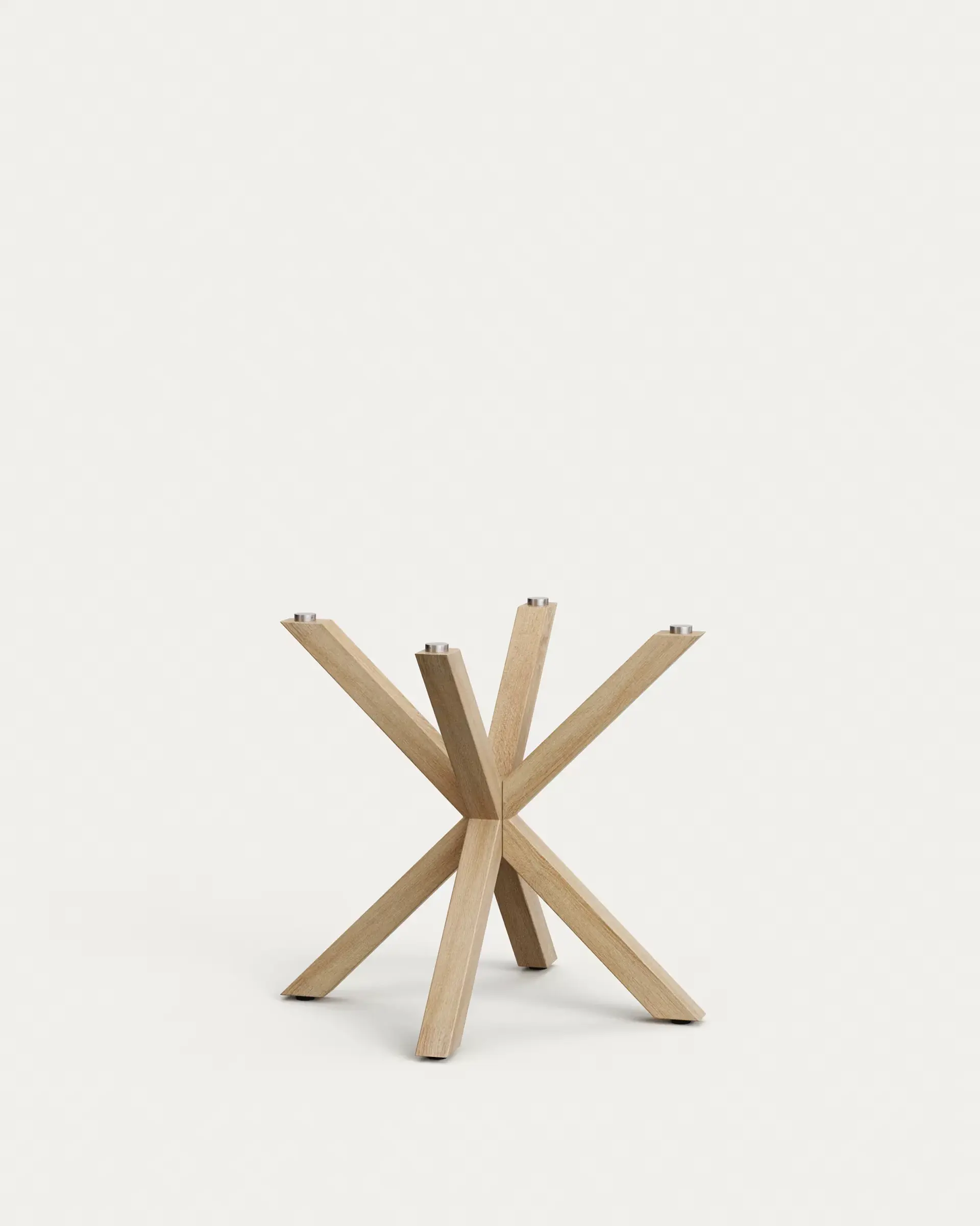 Comedor Redondo Madrid Madera con Sillas Lena Tela 10
