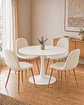 Comedor Redondo Tulip con Sillas Scoop - Miniatura 4