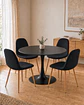 Comedor Redondo Tulip con Sillas Scoop - Miniatura 12