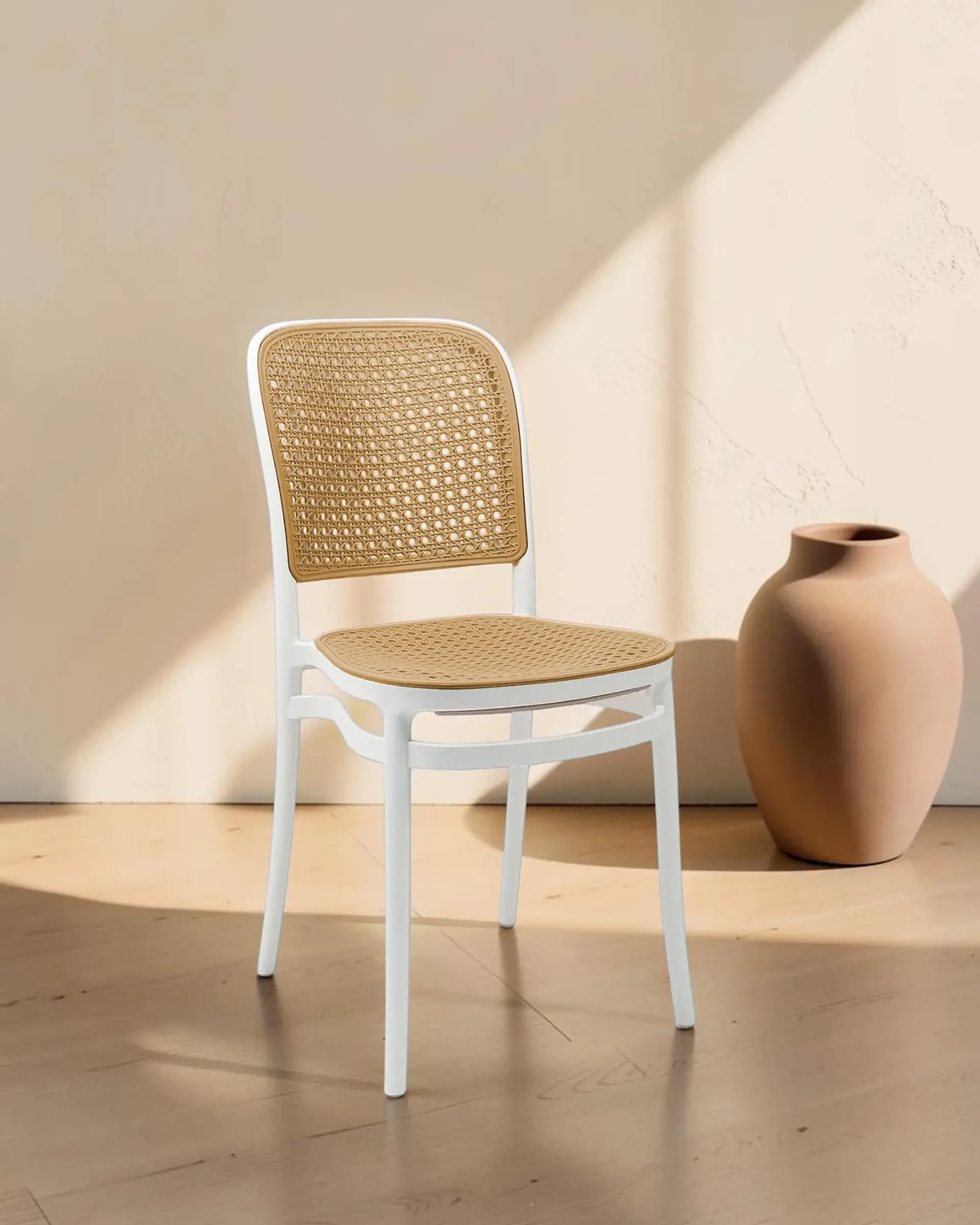 Silla Lombardía Efecto Ratán | Diseño Minimalista 2