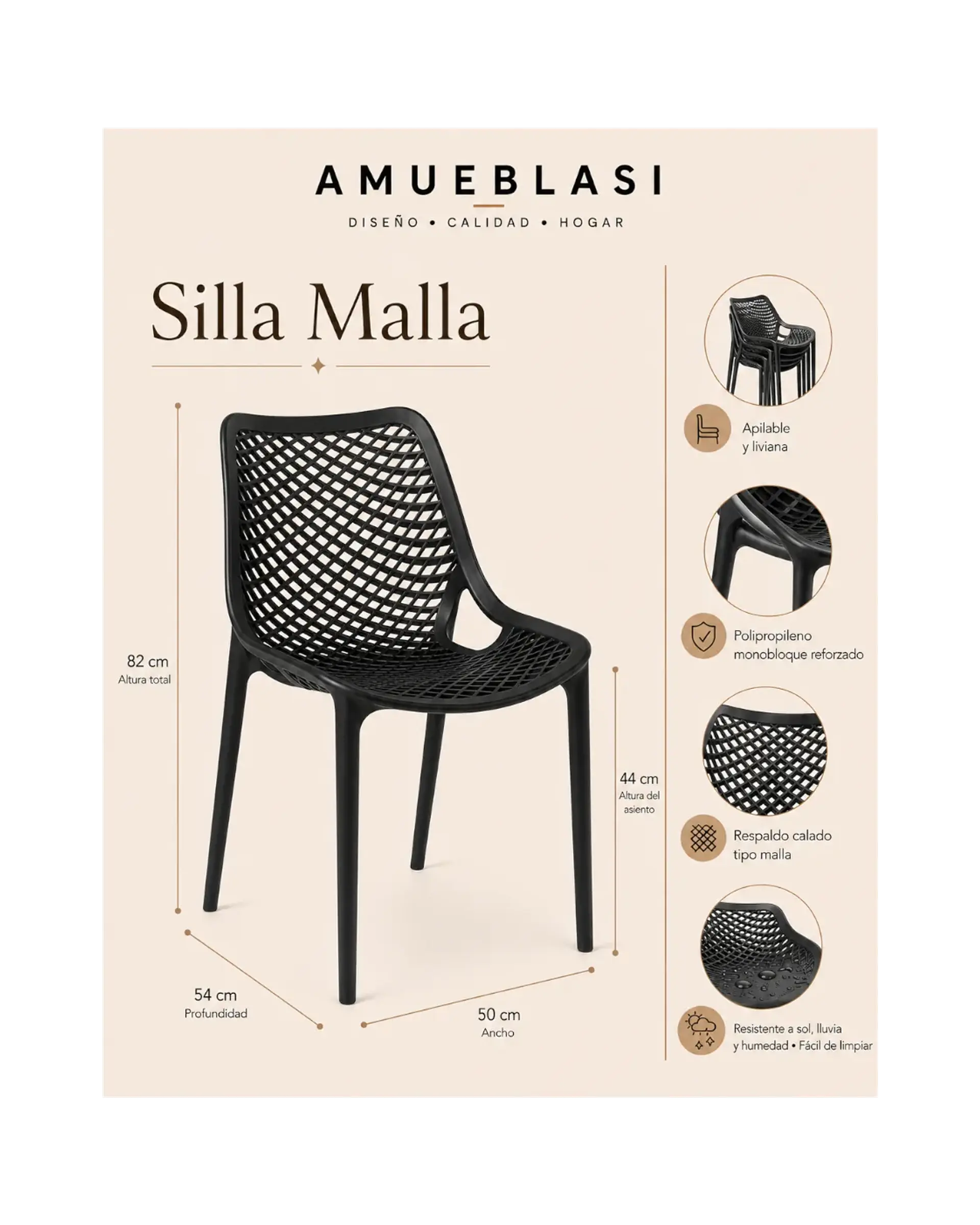 Silla Malla 4