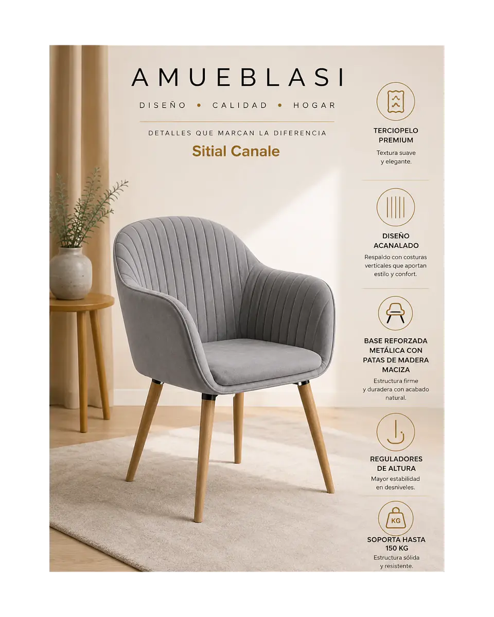Sitial Canale Madera 6