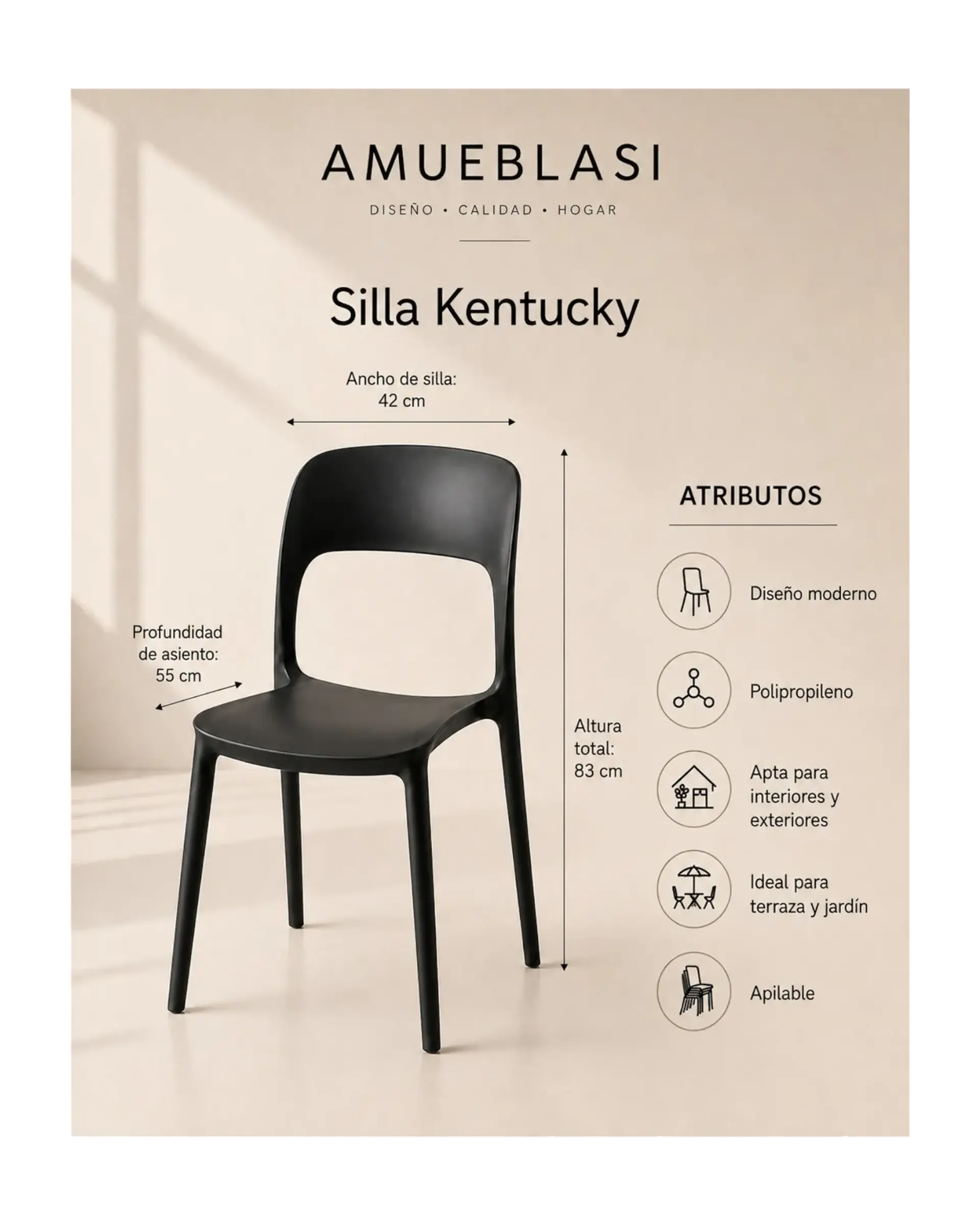 Silla Kentucky 5