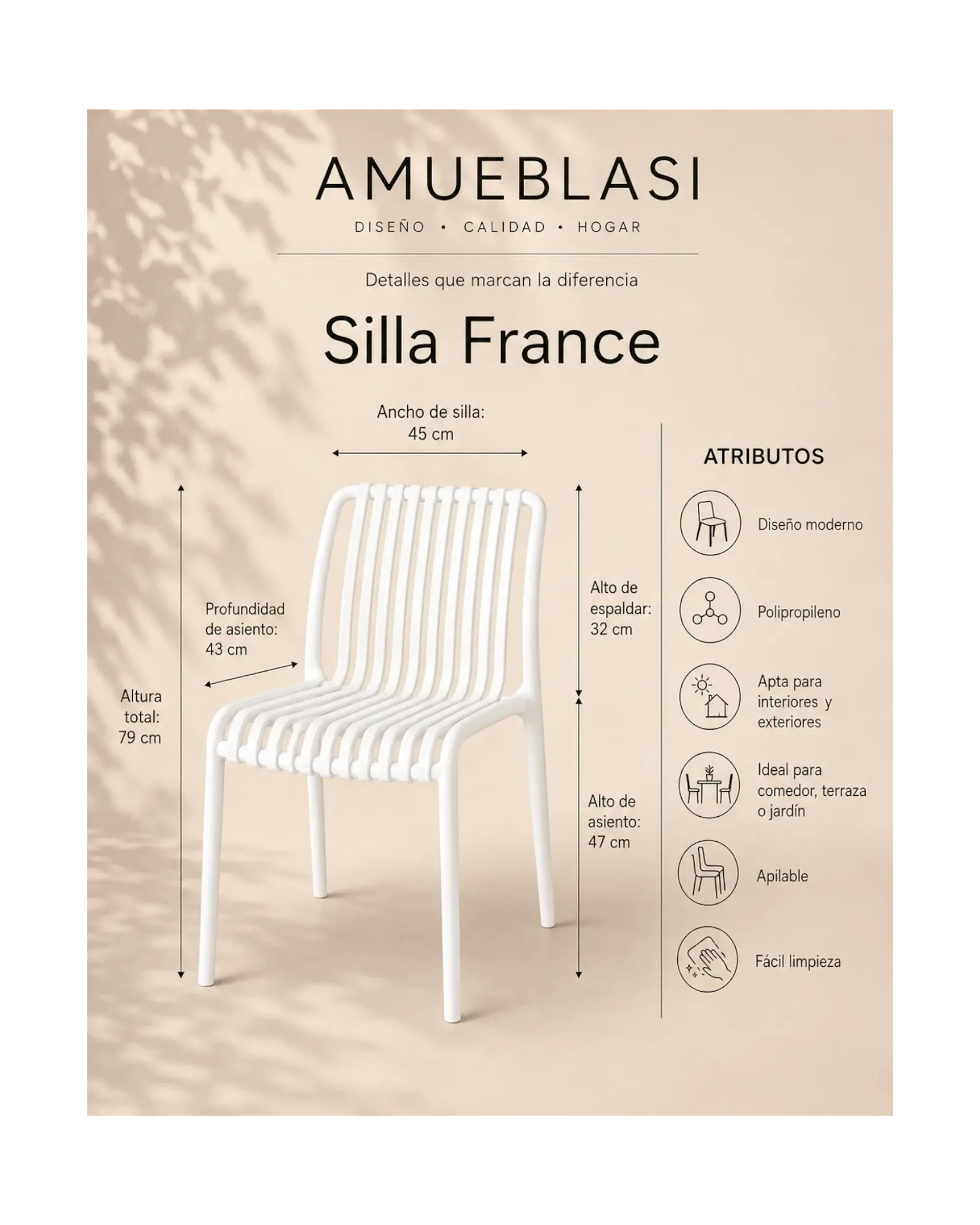 Silla France de Exterior 11